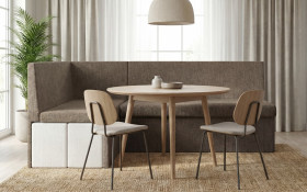 Coltar extensibil de bucatarie + 2 taburete Venturo thumb