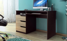 Письменный стол + полка для клавиатуры Итон thumb