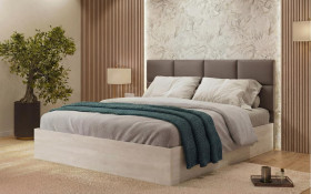 Pat dublu tapitat 160/200 Keti + saltea thumb