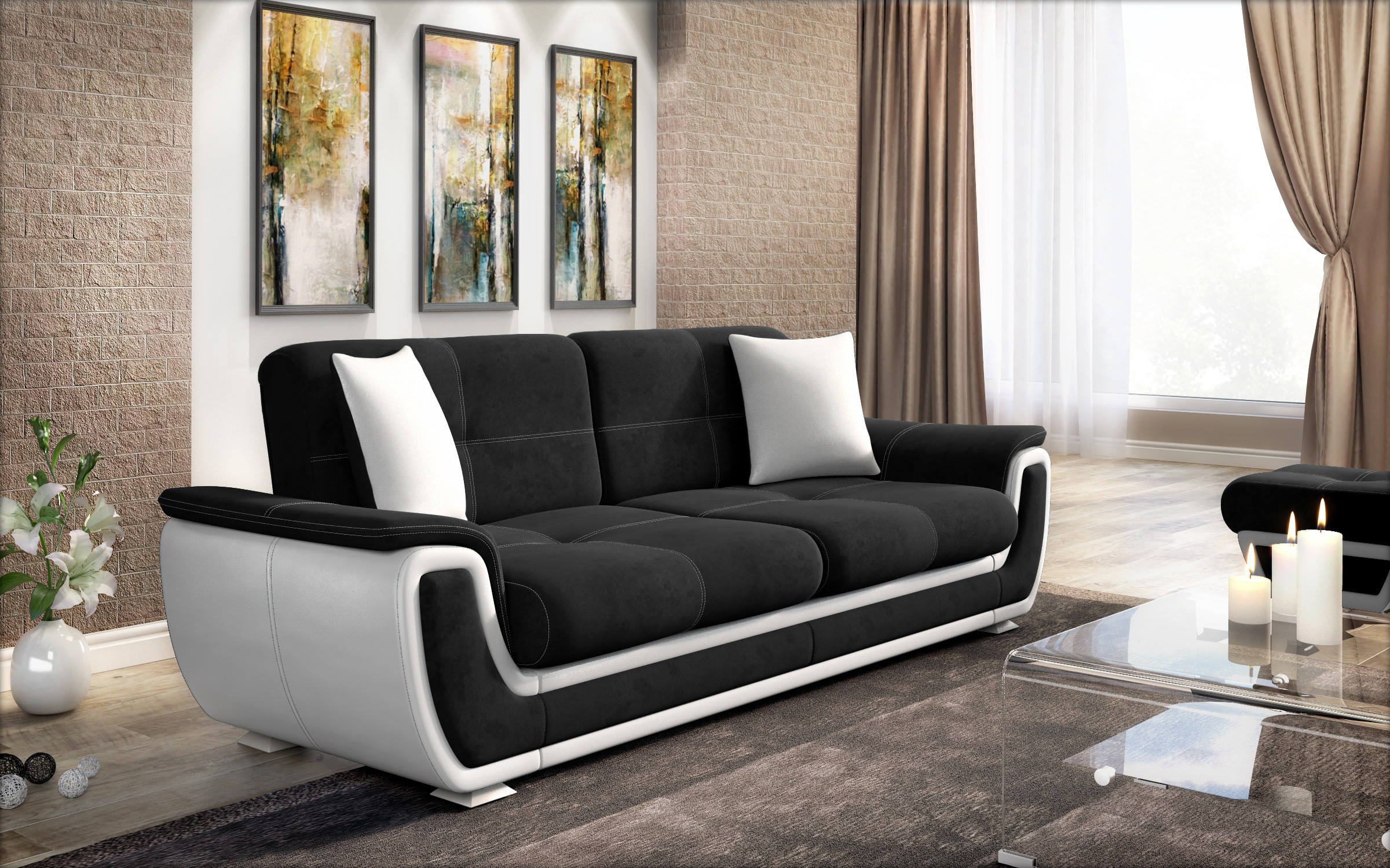 Canapea extensibila Princess II + mecanism click-clack thumb