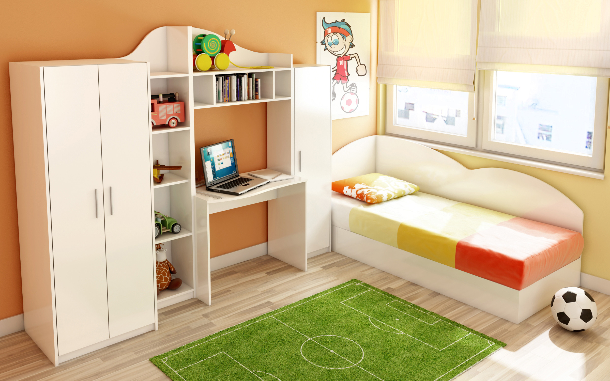 Set dormitor Ali pentru saltea  90/200 thumb