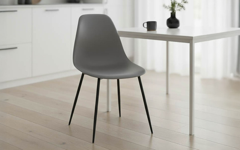Scaun de masa Balen, antracit  1