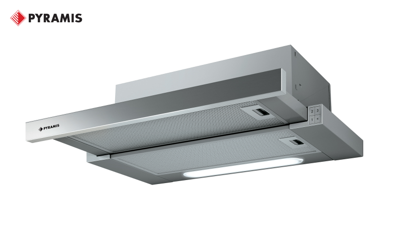 Hota Pyramis telescopica 60 cm, inox  1