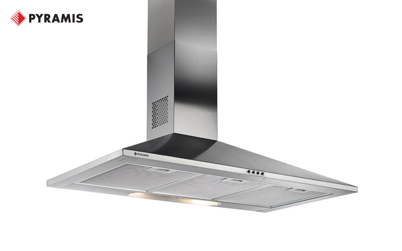 Hota Pyramis Semineu LUX, inox  1