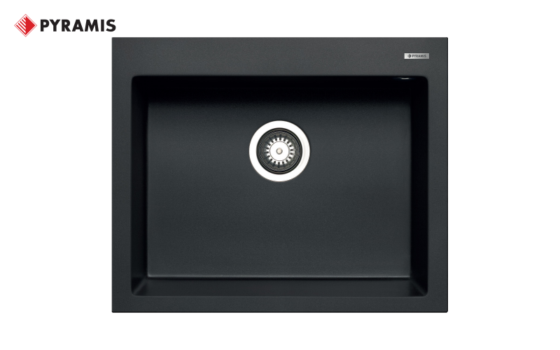 Chiuveta din granit PYRAMIS ISTROS, carbon  1