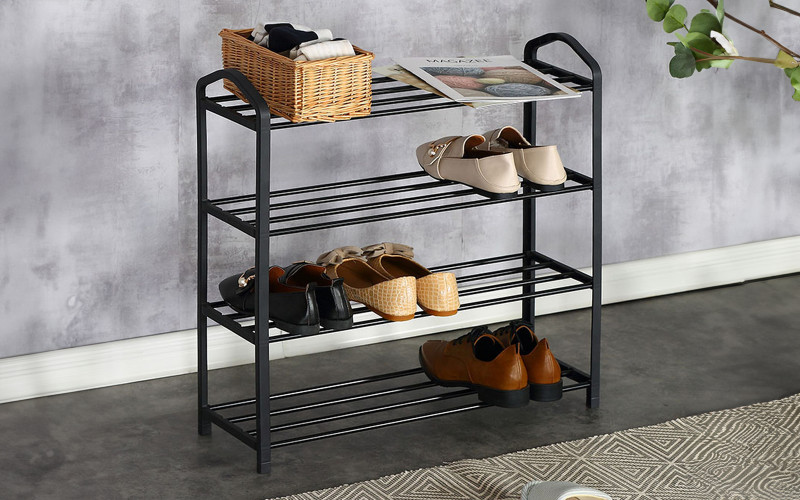 etajera pentru pantofi Ramon, negru  1
