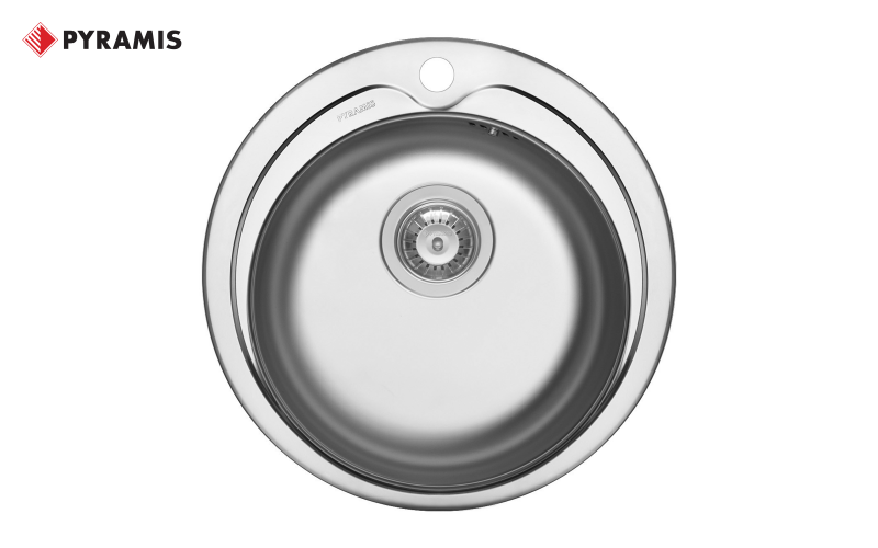 Chiuveta PYRAMIS KIBA, inox  1