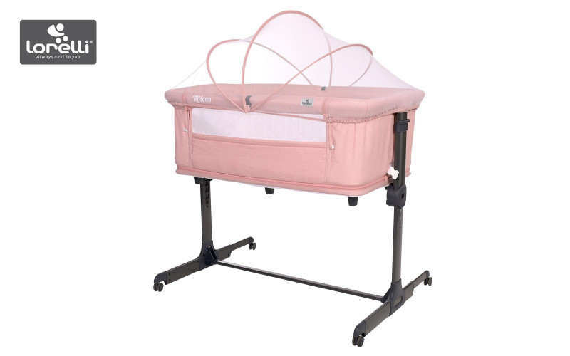 Patut pliant Milano 2 in 1, roz  1
