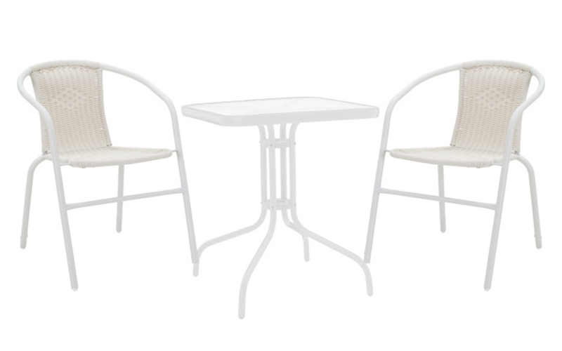 Set masa + scaune Watson, alb  1