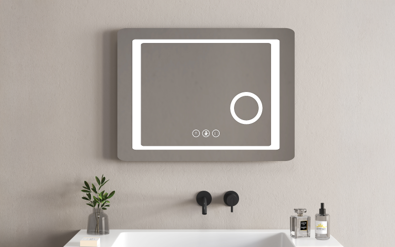 ICL 1596 Oglinda pentru baie cu iluminare LED, 60/80 сm  1