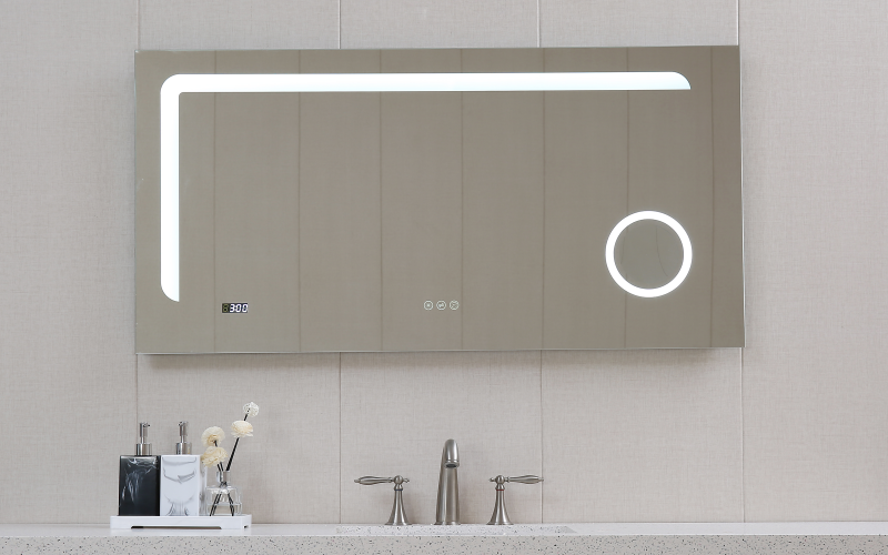 ICL 1810 Oglinda pentru baie cu iluminare LED, 120/60 cm  1