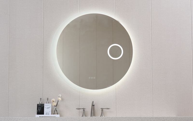 ICL 1813 Oglinda pentru baie cu iluminare LED, 90/90 сm  1