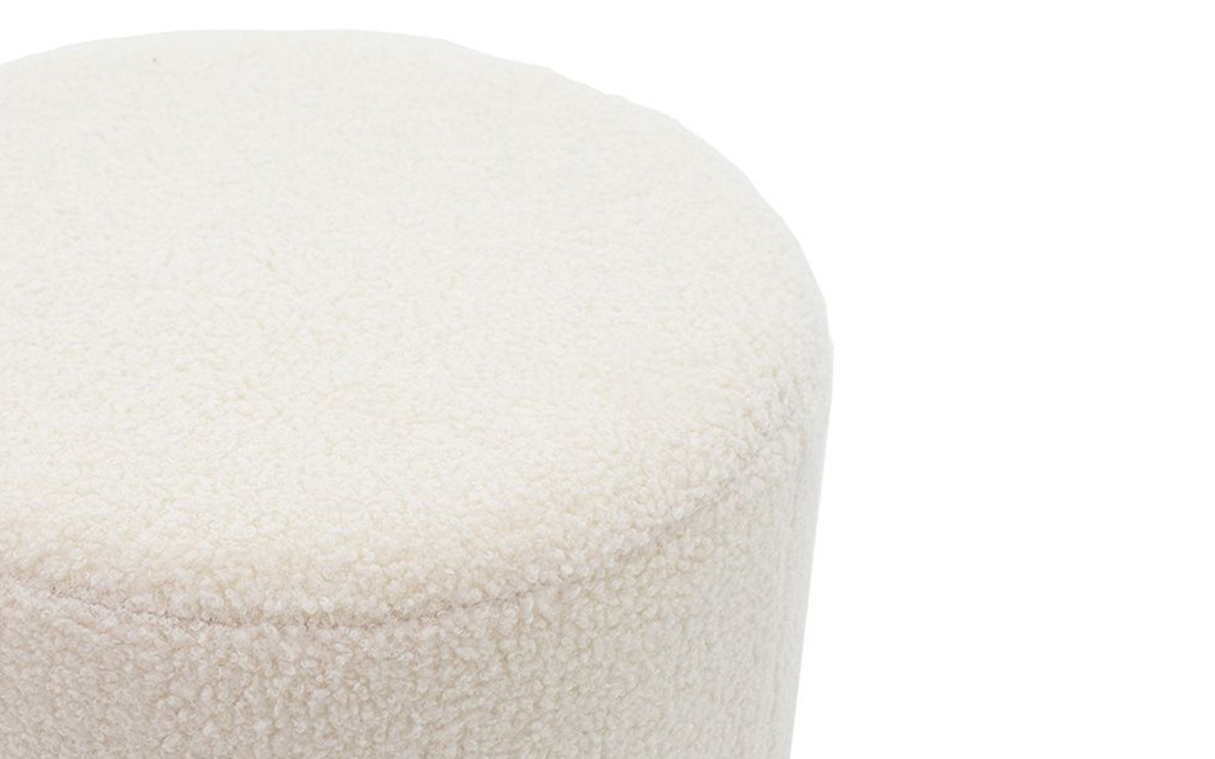 Taburet Dash, crem + auriu  2