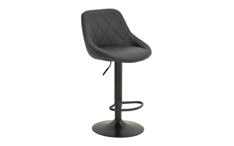 Scaun de bar Boronez, negru + negru  1