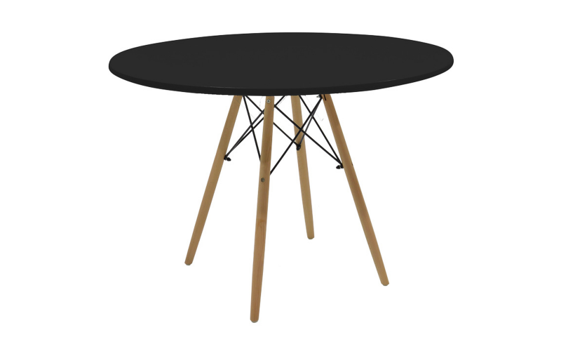 Masa dining Giulita, negru + natural  1