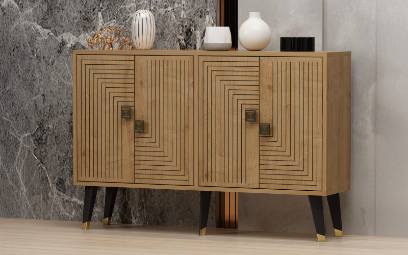 Comoda Arat, auriu  1