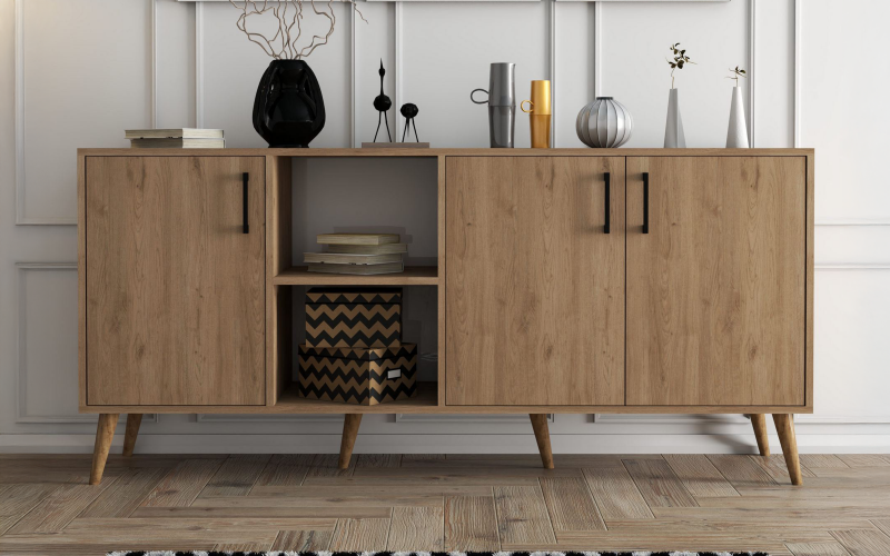 Comoda Exen, stejar  1