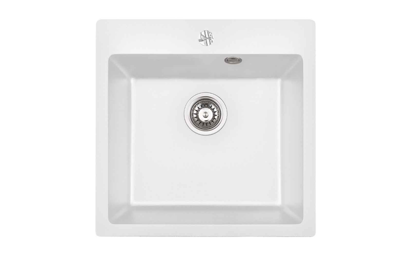 ICGS 5050 Chiuveta din granit, alb  1