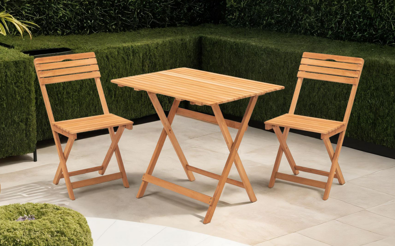 Set masa + scaune Savio, natural  1