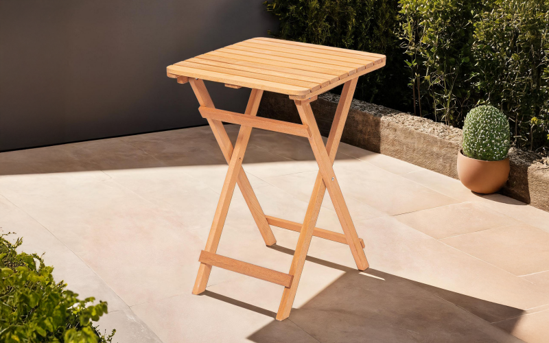 Masa de gradina Salemi, natural  1