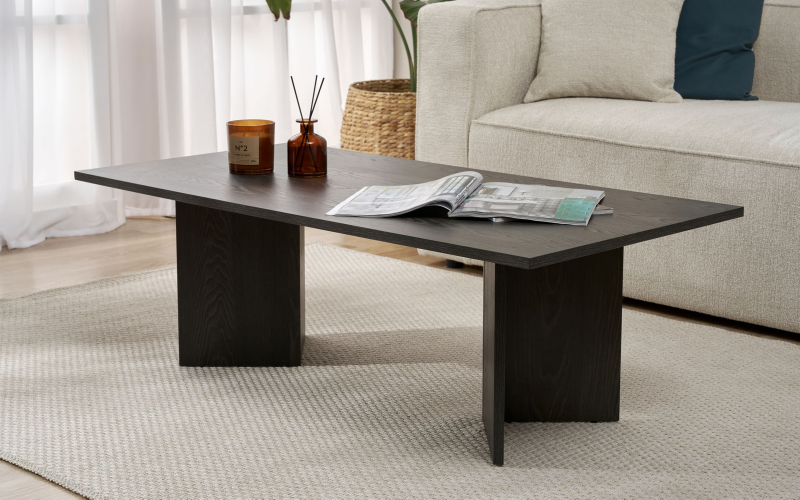 Masuta de cafea Sabin, Lumiere negru  1