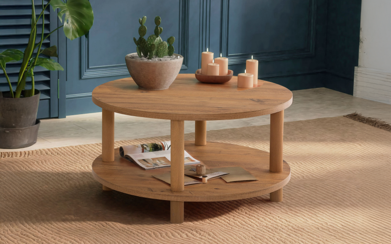 Masuta de cafea Robi, pin atlantic  1