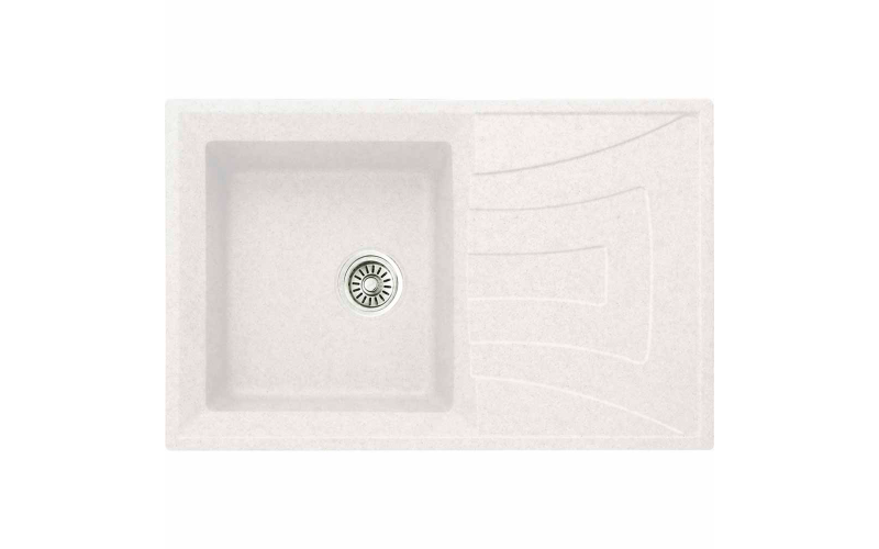 8104 Chiuveta din granit, alb  1