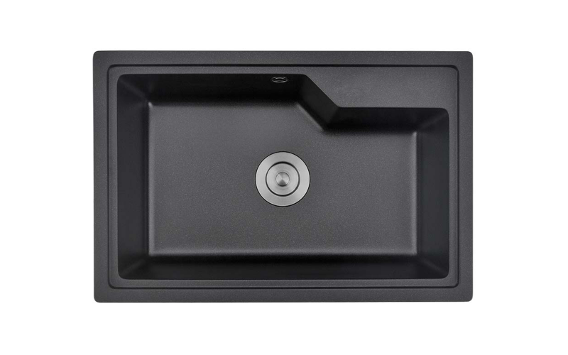 ICGS 8315 Chiuveta din granit, negru mat  1