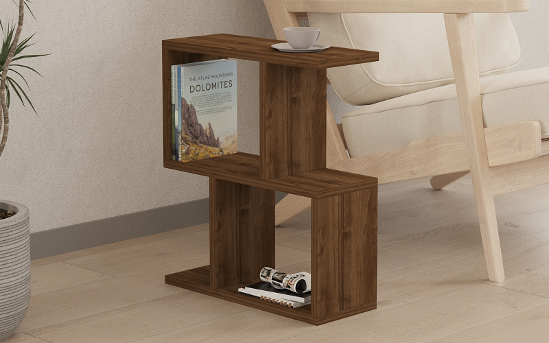 Masuta de cafea Kalma, nuc  1