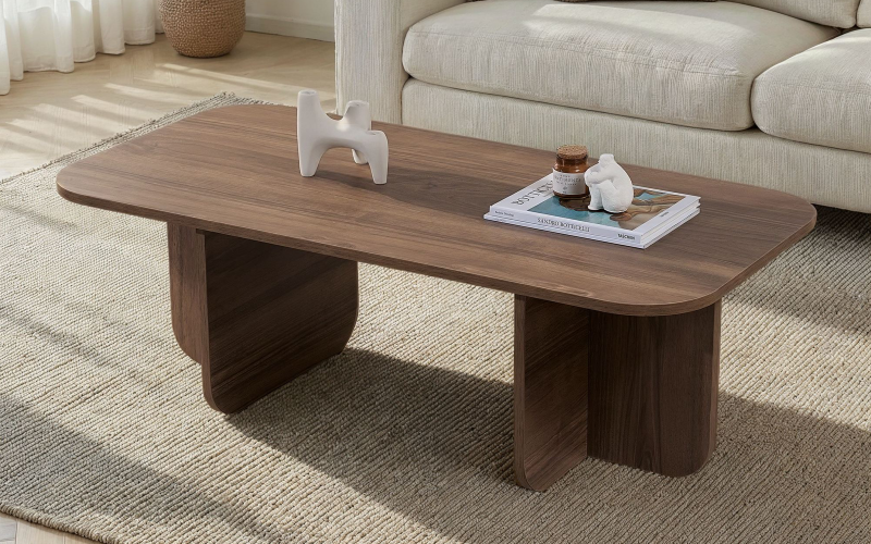 Masuta de cafea Akira, nuc  1