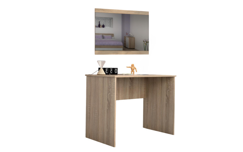 Set Birou Real + oglinda SR 4, stejar sonoma  1
