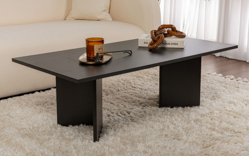 Masuta de cafea Sabin, negru  1