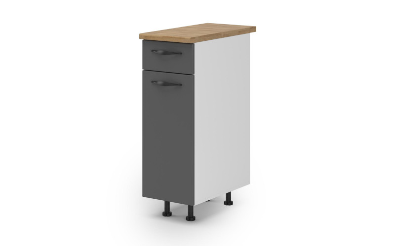 Dulap de bucatarie Simon 09, grafit  1