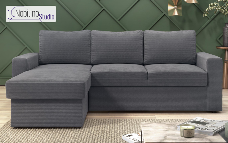 Coltar extensibil Alba Ultra, gri inchis  1