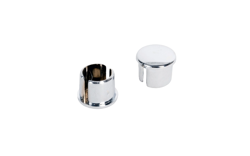 Dopuri pentru bara de bucatarie M6025, crom  1