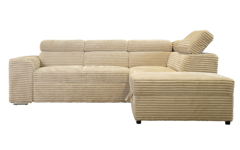 Coltar extensibil Savora, bej deschis  2