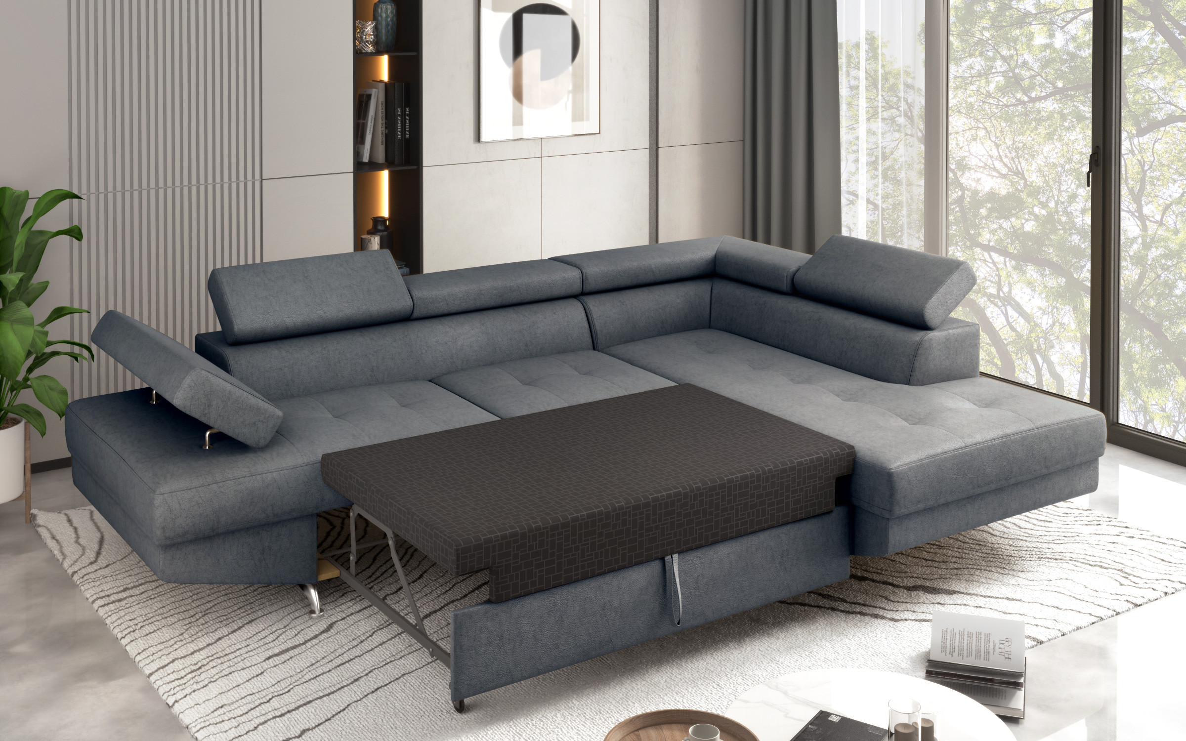 Раскладной диван Барк М, Barington Denim  6