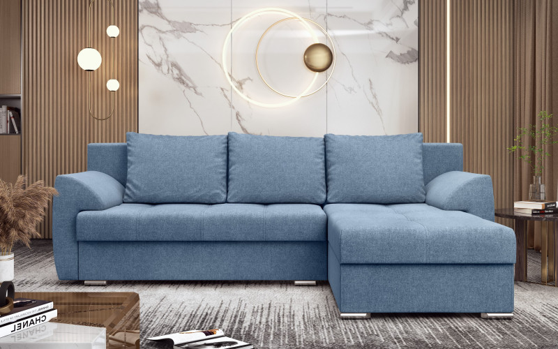 Coltar extensibil Interio, albastru  1