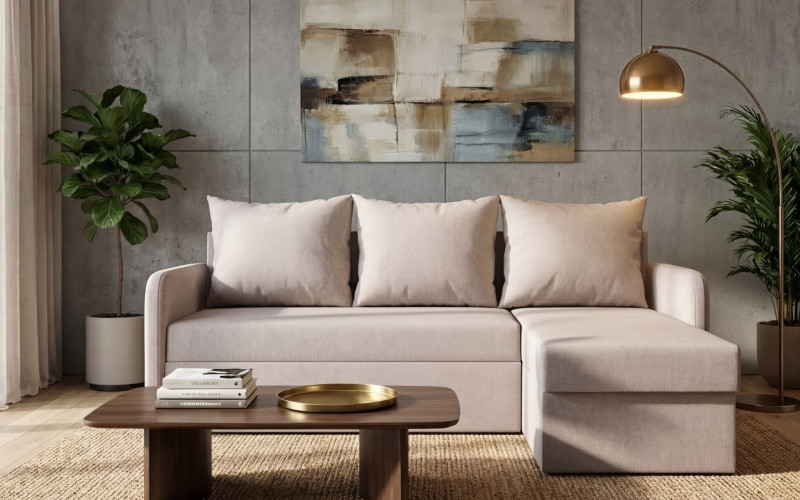 Coltar extensibil Nexus, bej  1