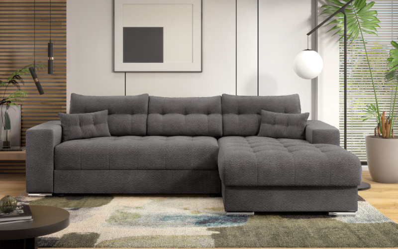 Coltar extensibil Sander, gri inchis  3