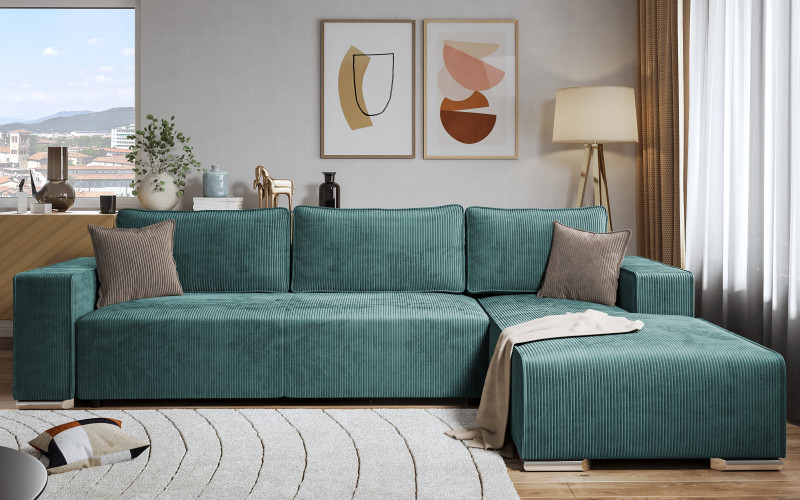 Coltar pentru living Felion, menta + bej  1