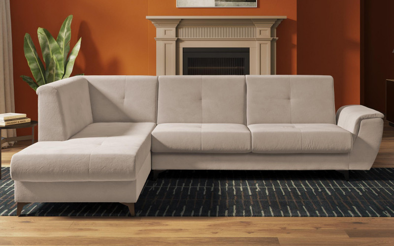 Coltar extensibil + mecanism click- clack Carmel, bej deschis  1