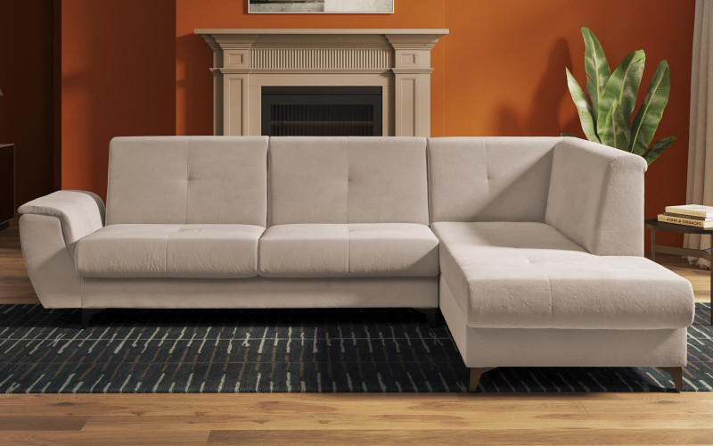 Coltar extensibil Carmel, bej deschis  1