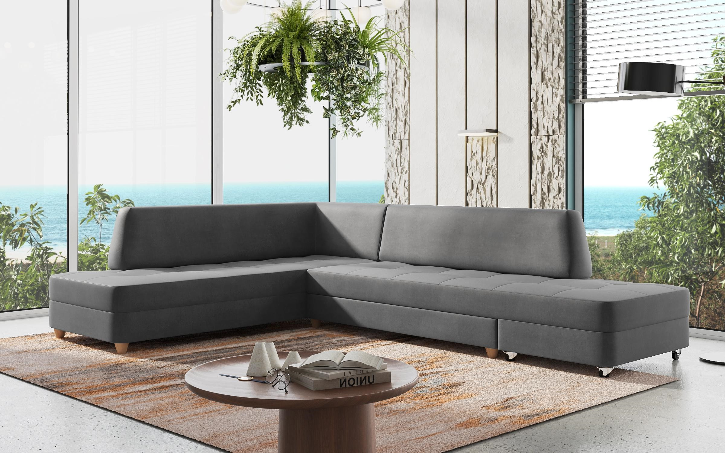 Coltar Bluevel, gri deschis  4