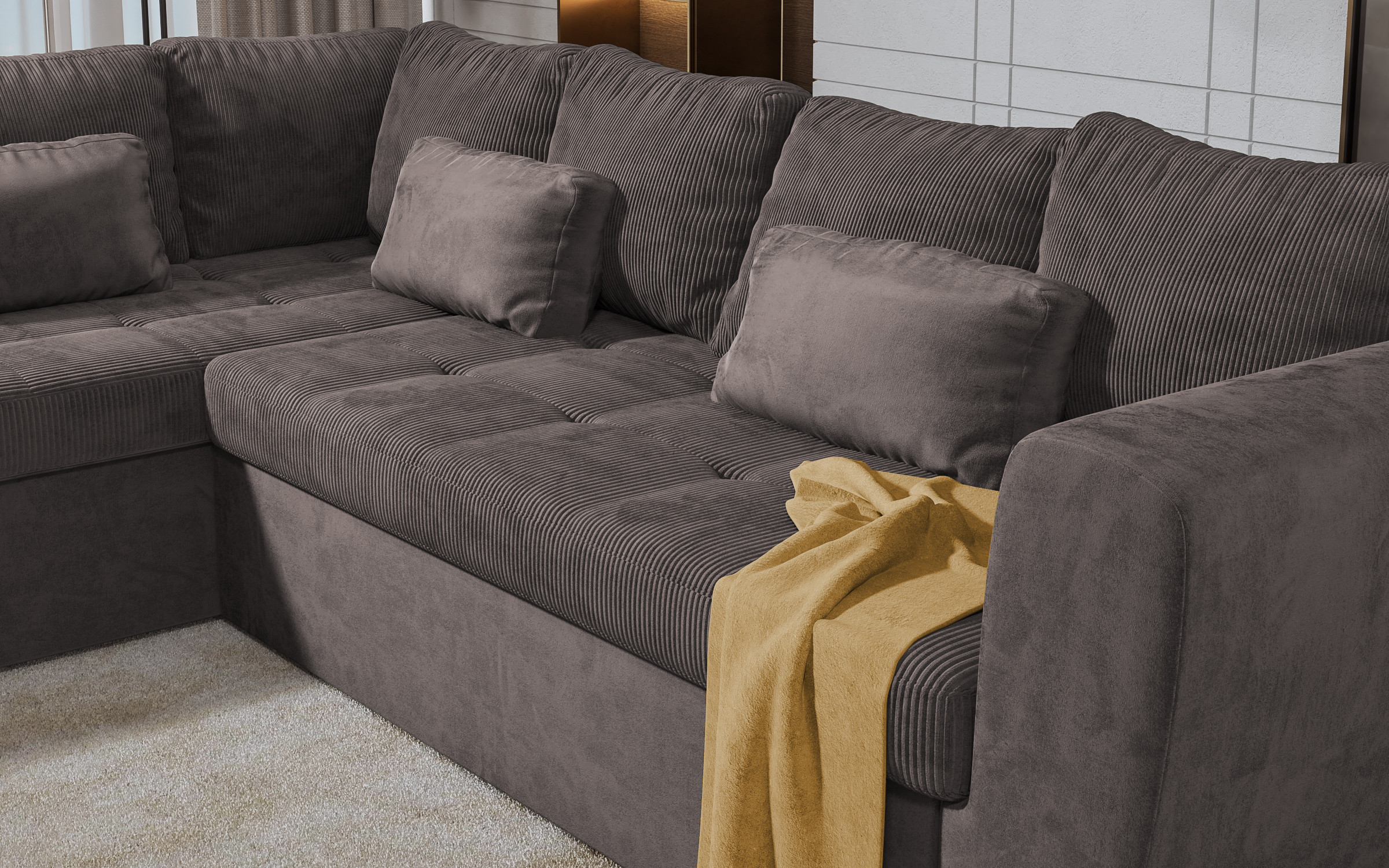 Coltar extensibil Las Vegas Premium, maro  5