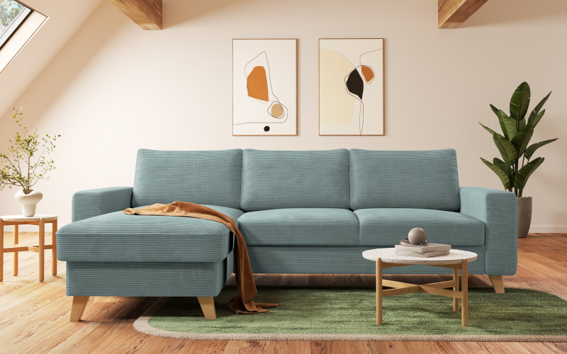 Coltar extensibil Marden, menta  1