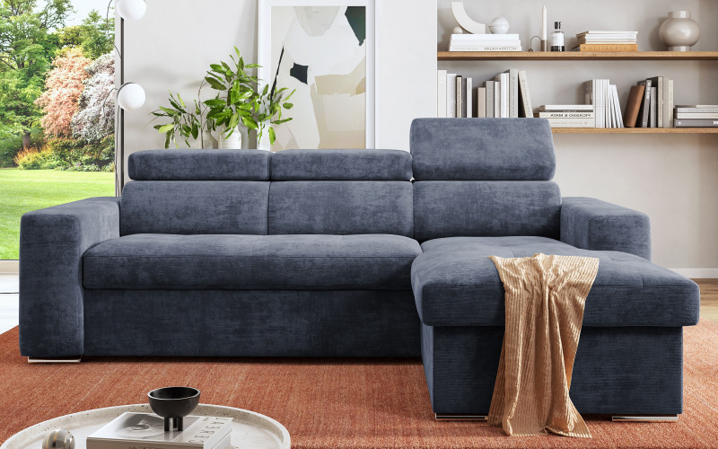 Coltar extensibil Navi Extra, albastru  1