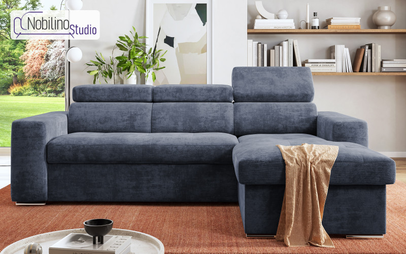 Coltar extensibil Navi Extra, albastru  1