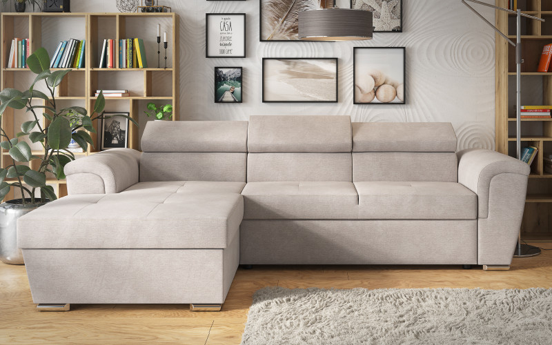 Coltar pentru living Medison Relax, bej  1