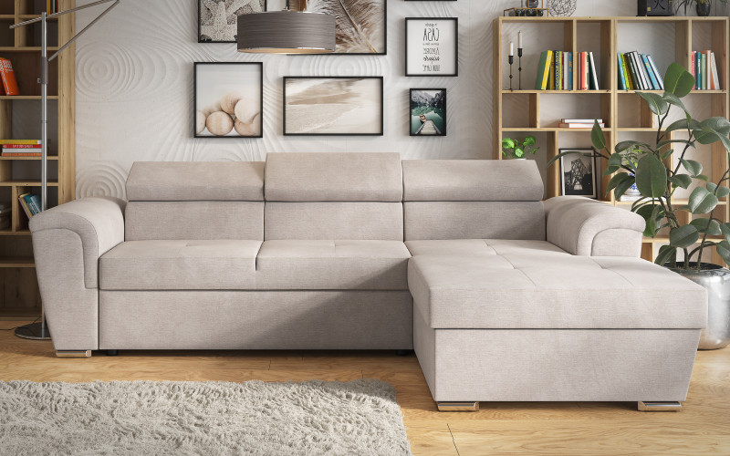 Coltar extensibil Medison Relax, bej  1